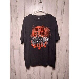 DC Comics Suicide Squad Men's XL Black T-Shirt